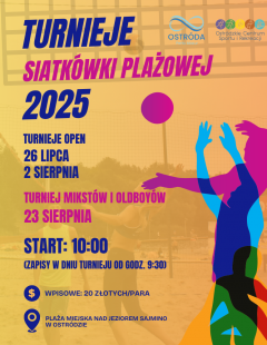Turniej Siatkówki Plażowej Mikstów i Oldboyów